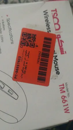 ماوس بی سیم تسکو مدل TM 661 w