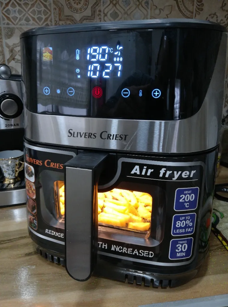 سرخ کن بدون روغن 12.5 لیتری سیلورکرست مدل دو المنته