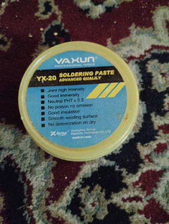 روغن لحیم یاکسون مدل yx-20 وزن 150 گرم