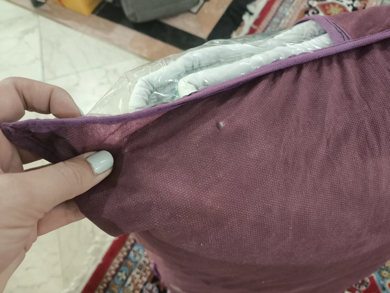 تشک مهمان ژینورا مدل پرناز سایز 175x80 سانتی متر