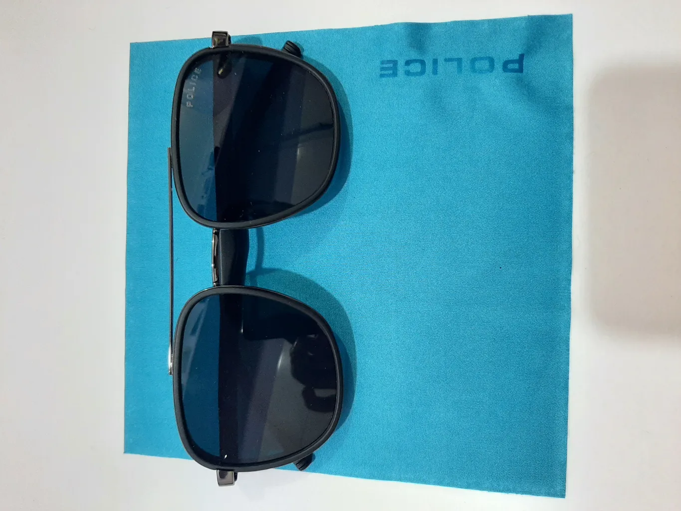 عینک آفتابی مربعی پلاریزه پلیس مدل  S P L 8018TR C TI UV