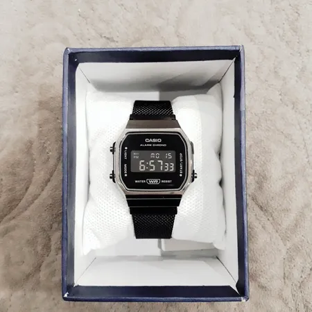 ساعت مچی دیجیتال مردانه کاسیو مدل A168WEMB-1BDF