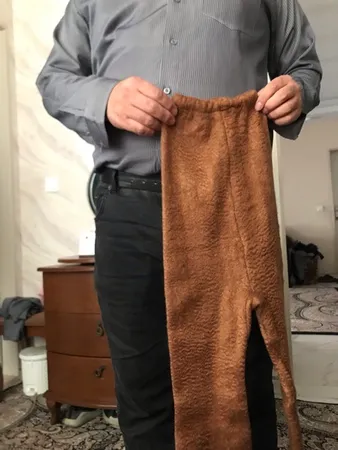 شلوار گرمکن پشم شتر مدل مقصود