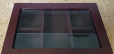 جعبه چای کیسه ای مدل پنج پارت پایه چوبی رُستیک کد 3002