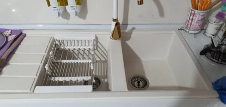 سینک ظرفشویی پارادایز مدل 206FOURLINEAKLILW  توکار