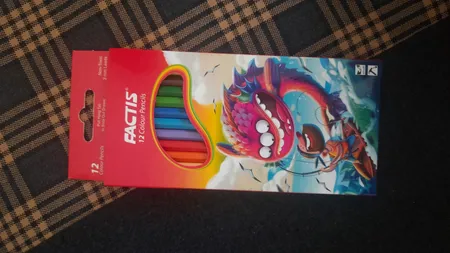 مداد رنگی 12 رنگ فکتیس