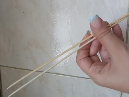 سیخ مدل چوبی کد A25 AAA بسته 80 عددی