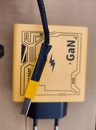 شارژر دیواری 120 وات مدل HX111-A+C به همراه کابل تبدیل USB / USB-C به لایتنینگ / USB-C