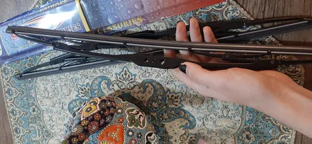 تیغه برف پاک کن کد 02 مناسب برای پراید بسته 2 عددی