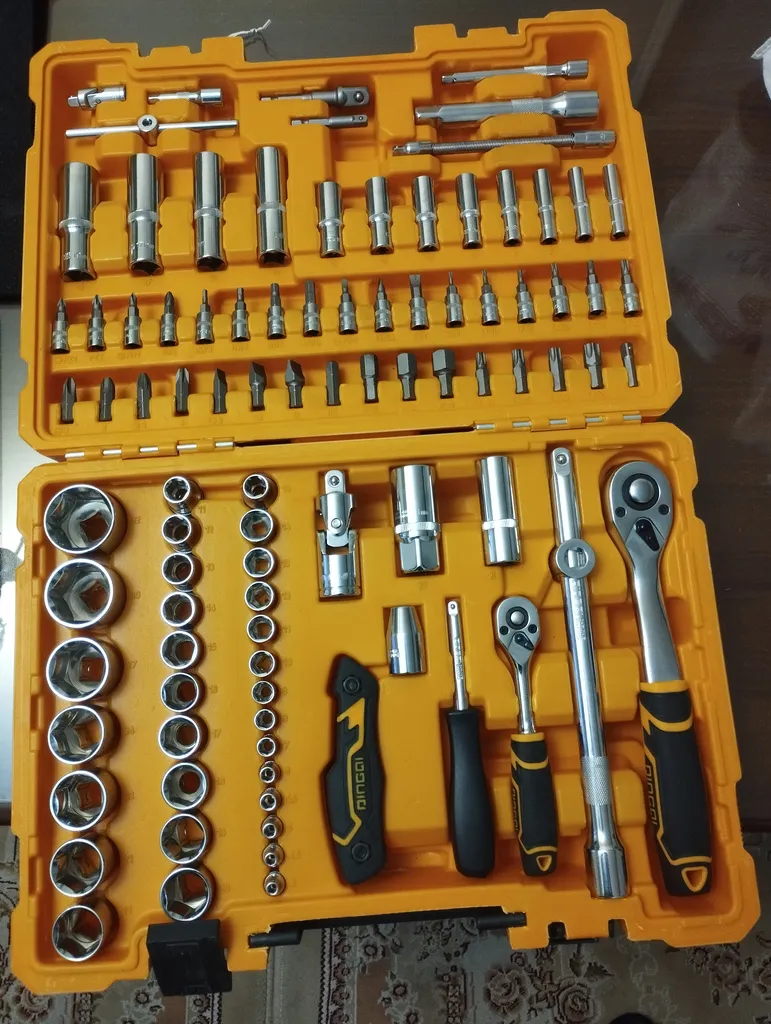 جعبه بکس دینگشی مدل 14052 مجموعه 93 عددی