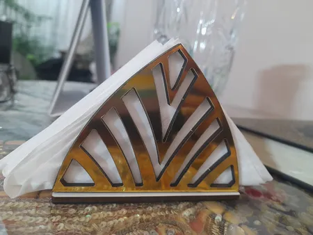 جای دستمال کاغذی مدل فروردین مجموعه دو عددی