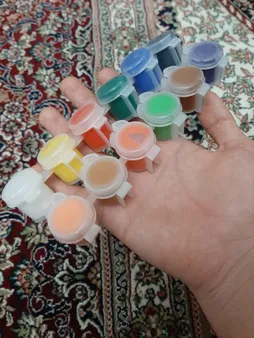 گواش 12 رنگ آریا مدل 4015