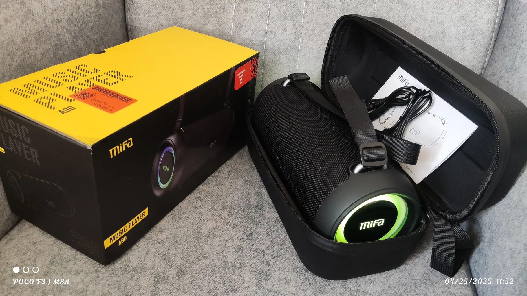 اسپیکر بلوتوثی قابل حمل میفا مدل A90