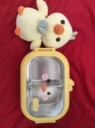 ظرف غذا کودک مدل جوجه کد 02