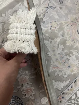 صندل زنانه مدل مکرومه