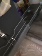 تجریه خرید سطل زباله کابینتی مدل ریلی 3662 پلاتین