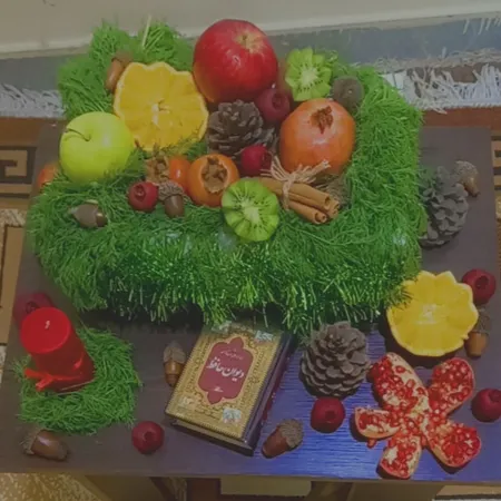 میوه تزیینی مدل بلوط بسته 20 عددی