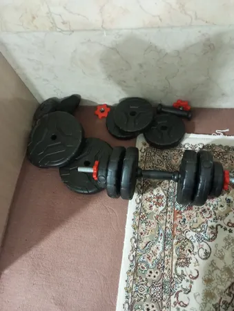 دمبل رادیس فیت مدل DVP-11-mix1 وزن 11 کیلوگرم بسته 2 عددی