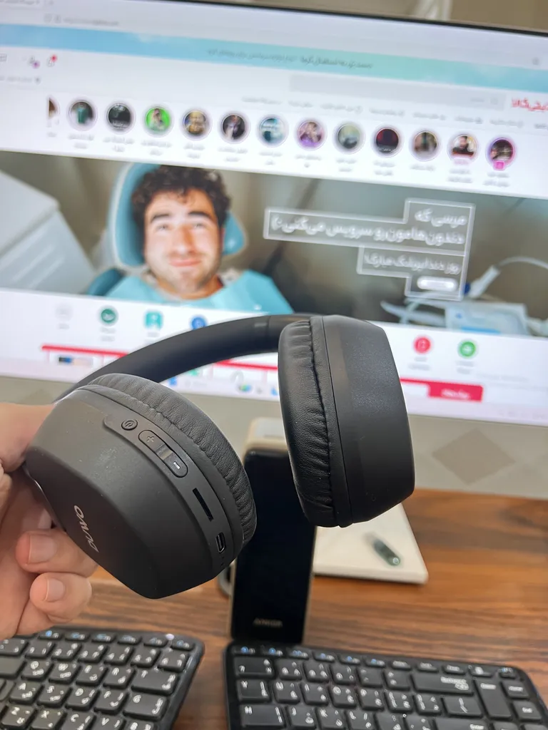 هدفون بلوتوثی داوو مدل STAR