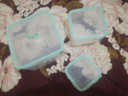 ظرف نگهدارنده لیمون مدل MD1143 مجموعه 3 عددی