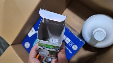 لامپ اس ام دی 50 وات پارس شهاب مدل Cylindrical  پایه E27 به همراه لامپ 8 وات کم مصرف فیلیپس