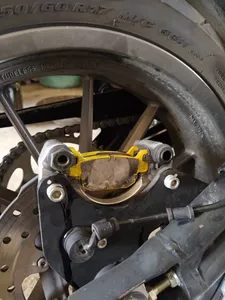 تجریه خرید لنت ترمز عقب موتور سیکلت مدل TE02GO مناسب برای بنلی 250