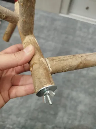 اسباب بازی پرندگان مدل نشیمنگاه طوطی طرح استند a6