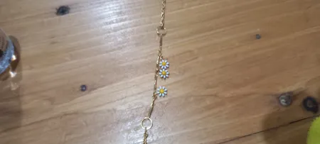 دستبند دخترانه مدل بابونه کد 546