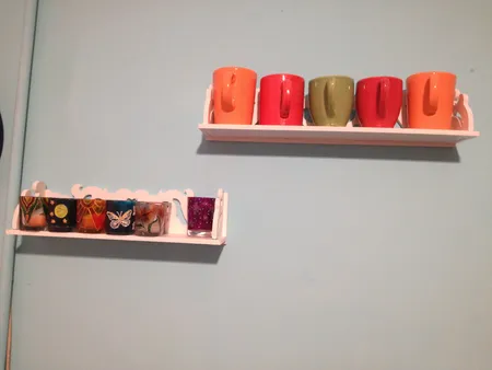 طبقه دیواری کارا مدل 11019