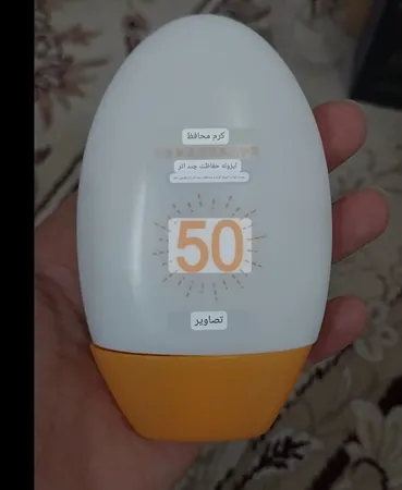 کرم ضد آفتاب بدون رنگ ایمجز SPF 50 مدل Protective مناسب انواع پوست حجم 45 میلی‌لیتر مجموعه 2 عددی
