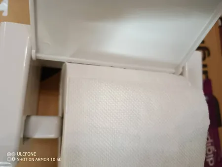 جای دستمال توالت سنی پلاستیک مدل Niyama