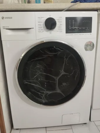 ماشین لباسشویی 8 کیلوگرم اتوماتیک اسنوا مدل SWM-B80W