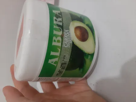 ماسک مو آلبورا مدل روغن آووکادو حجم 550 میلی لیتر