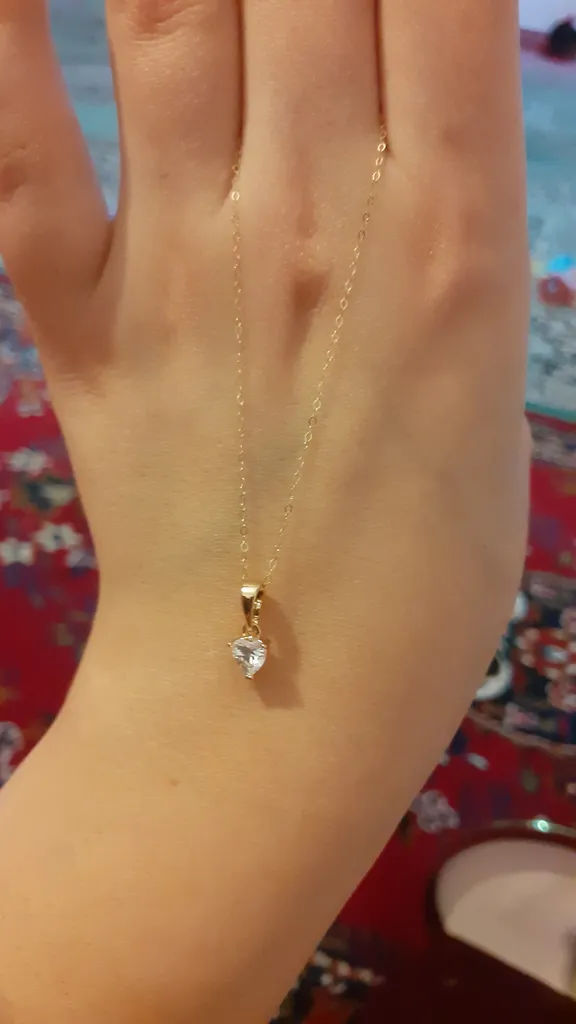 زنجیر طلا 18 عیار زنانه مدل فلامینگو ظریف