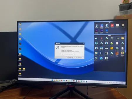 مانيتور گیمینگ 27 اینچ جی پلاس مدل GGM-L277FN، رزولوشن FullHD، پنل IPS، نرخ بروزرسانی 144 هرتز، با نسبت تصویر 16:9، دارای پورت HDMI و DisplayPort و USB و خروجی هدفون