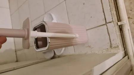 ست سطل و فرچه همارا طرح 4 گوش مدل بادبزنی زبرا