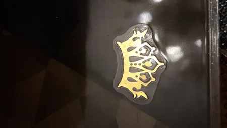 طلا گرمی 18 عیار کاپانی مدل تاج کد KC005