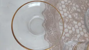 تجریه خرید استکان نعلبکی لاو سری گلد - بسته 6 عددی