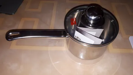 شیر جوش پارس استیل مدل کف سه لایه کد 140 سایز 14