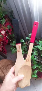 تجریه خرید سرویس کفگیر و ملاقه 4 پارچه فرتاپیچ مدل چوبی کد 016