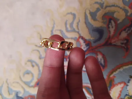 انگشتر دخترانه مدل زنجیر