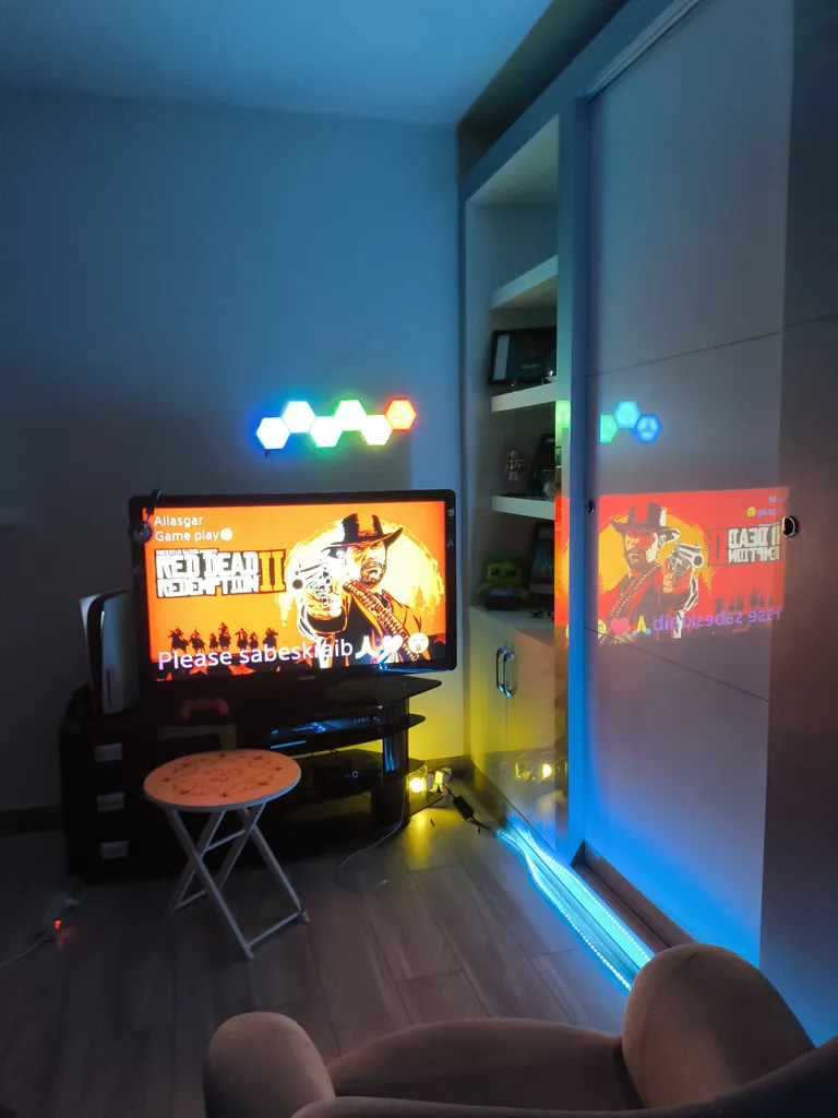 چراغ دیواری گیمینگ باکس مدل MX6 مجموعه 6 عددی چراغ دیواری گیمینگ باکس مدل MX6 مجموعه 6 عددی
