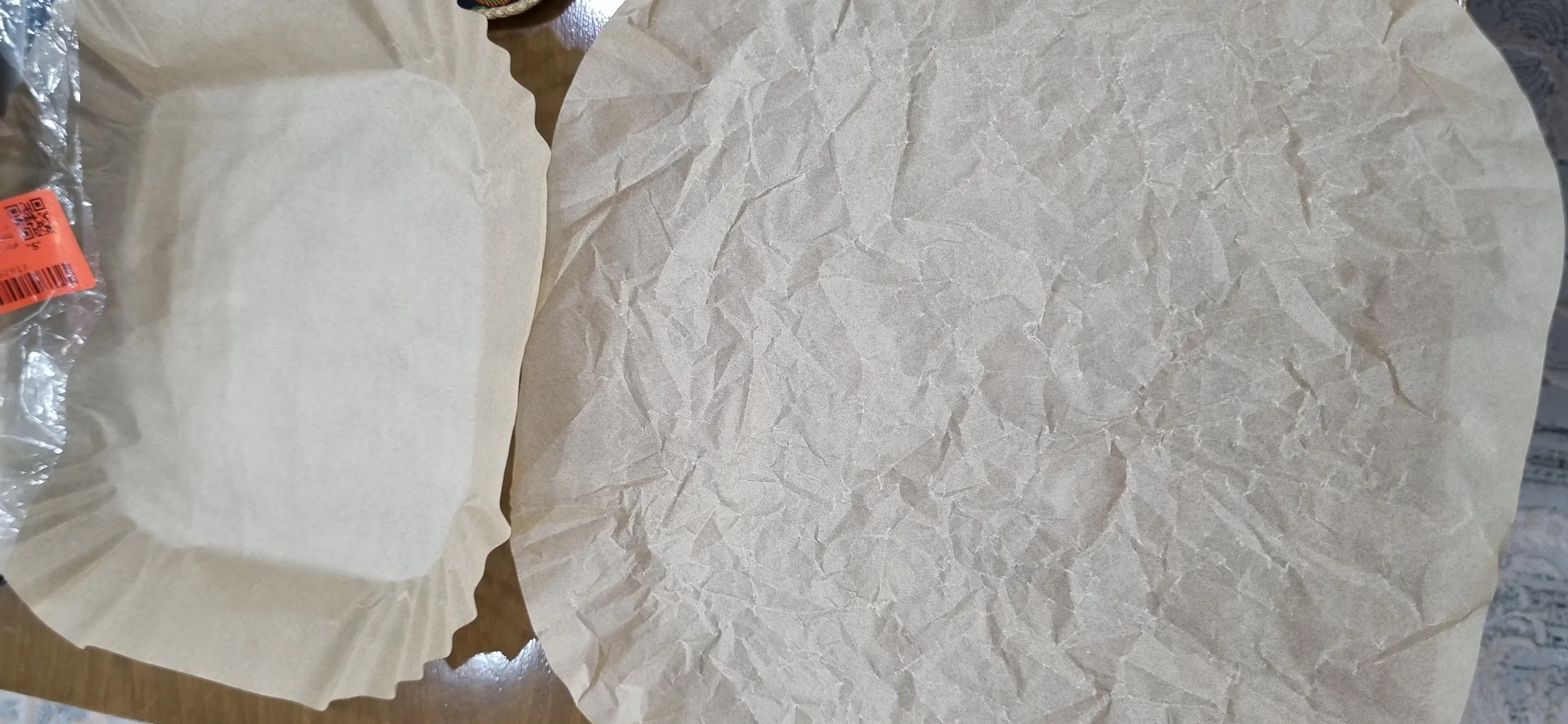 کاغذ روغنی سرخ کن مدل ایر فرایر بسته 50 عددی