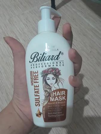 ماسک مو بیلیارد مدل Argan oil حجم 250 میلی لیتر