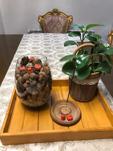 میوه تزئینی مدل کدو تنبل های پاییزی کد 596 مجموعه 20 عددی