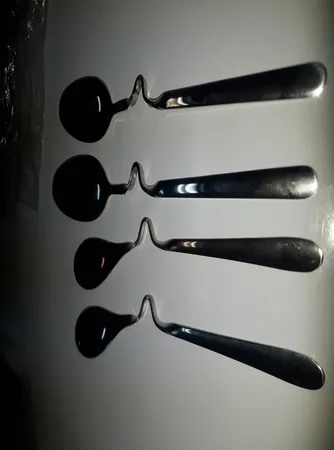 قاشق عسل خوری مدل دونا بسته 2 عددی