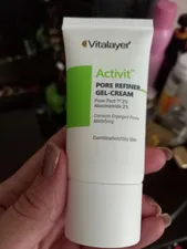 تجریه خرید ژل کرم کوچک کننده منافذ پوست ویتالیر مدل refiner حجم 30 میلی لیتر