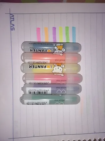 ماژیک علامت گذار 6 رنگ پنتر سری M and G مدل I Love Panter