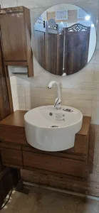 تجریه خرید ست کابینت و روشویی آزالیا مدل Milana 17 به همراه آینه و باکس