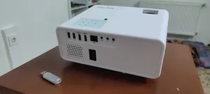 تجریه خرید ویدئو پروژکتور النز مدل SD500 Smart Android به همراه پرده نمایش و دو کنترل